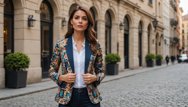 Osez le blazer imprimé femme : styles pour toutes les occasions