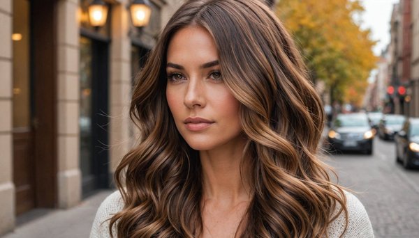 Balayage caramel : l'éclat naturel pour cheveux bruns